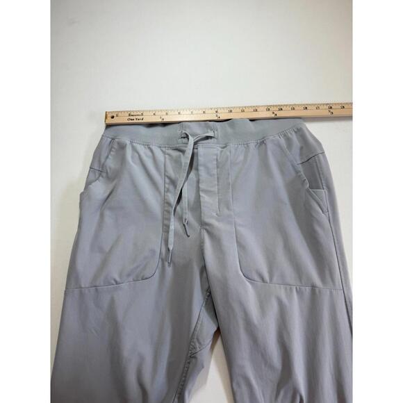 Lululemon (W/ PULLTAG) ABC Jogger Gray Large Pants Woven Workout Gym Athleisure - Picture 5 of 6
